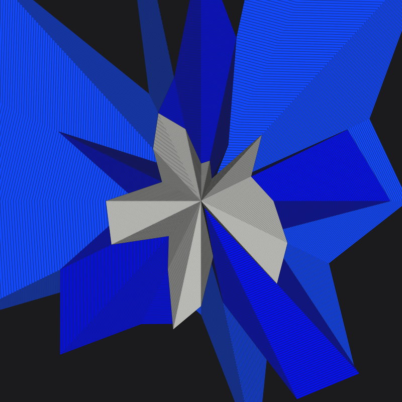 Jagged Star #18 static token preview