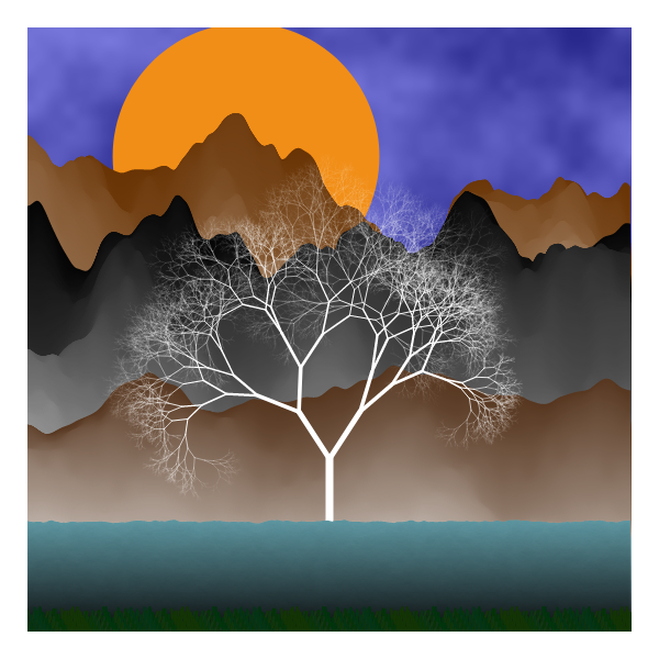 Landscape #18 static token preview