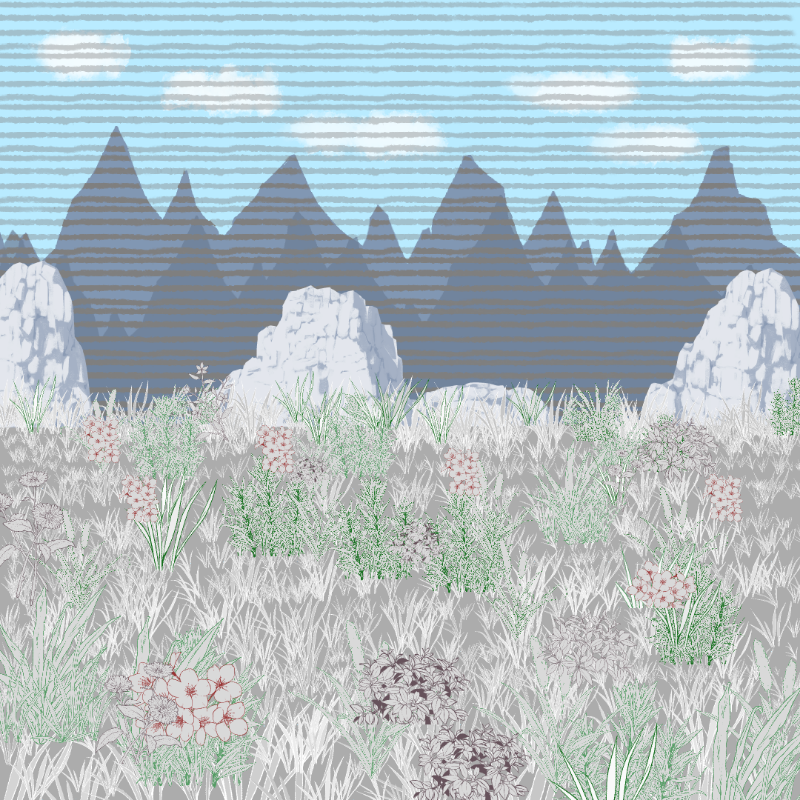 Mountain Meadows #5 static token preview