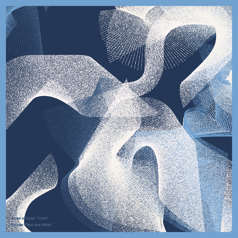Abstract Denim #3 static token preview