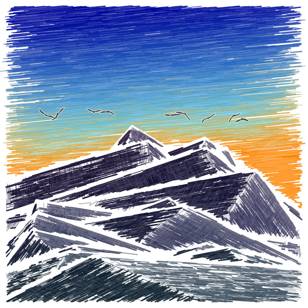 Mount Doodle #13 static token preview
