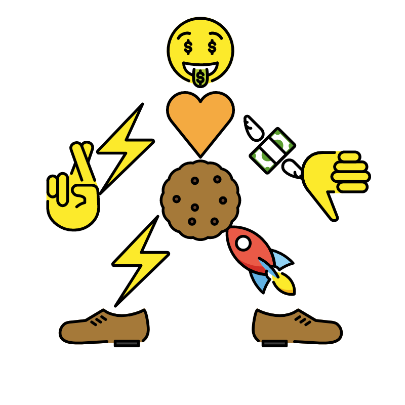 emoji person #9 static token preview
