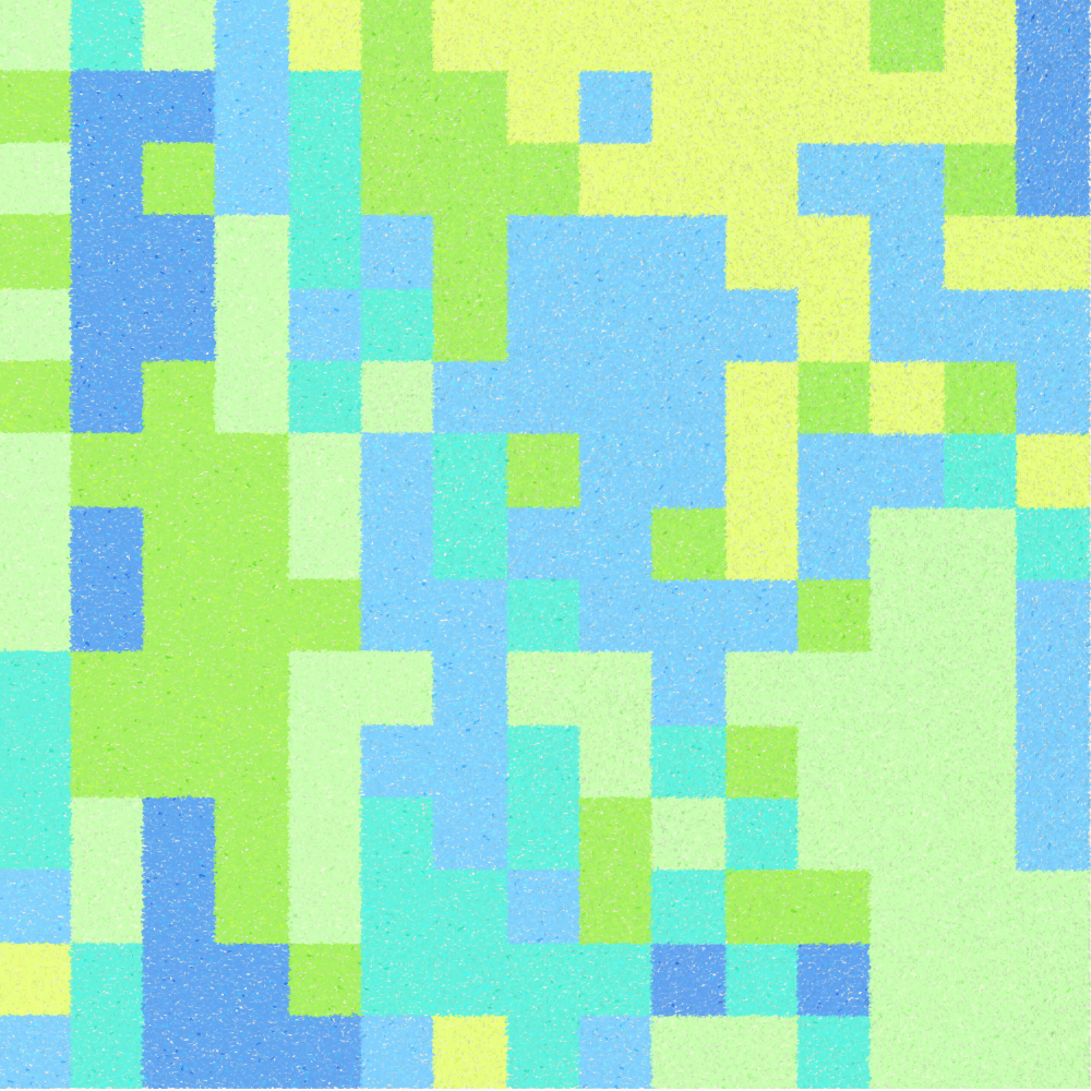 Hydrangea & Patchwork #22 static token preview