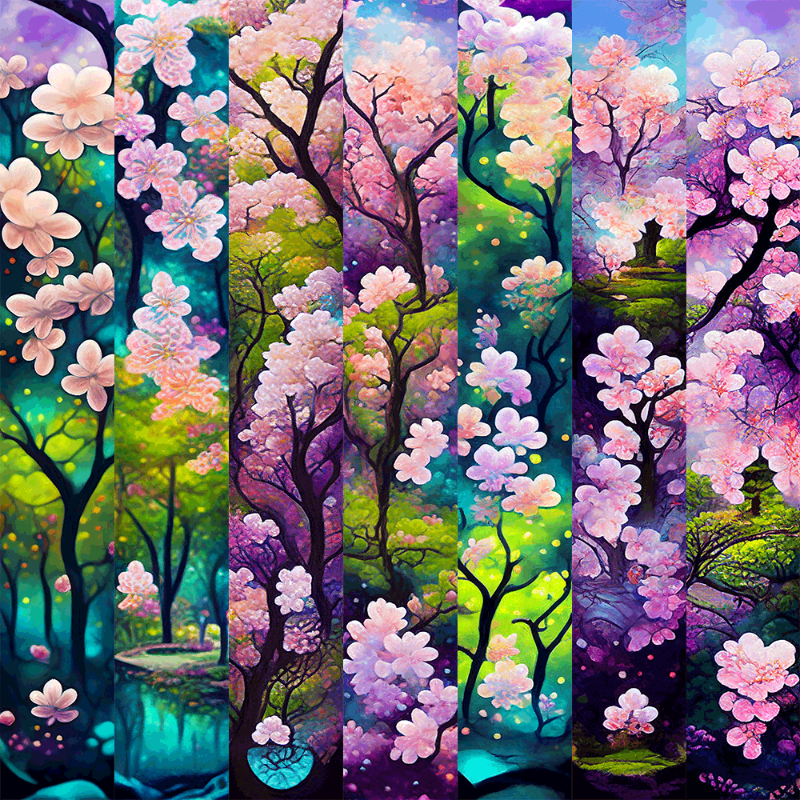 AI Japanese Spring #1 static token preview