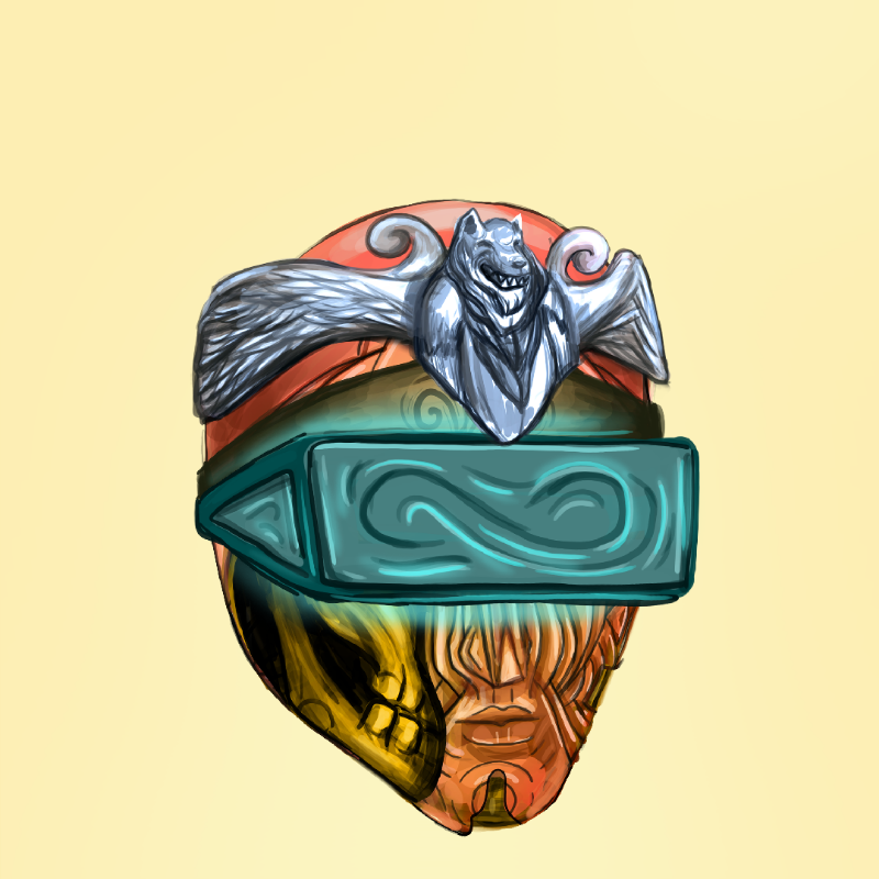 Morixels Colab #3 Ancient smileys #13 static token preview
