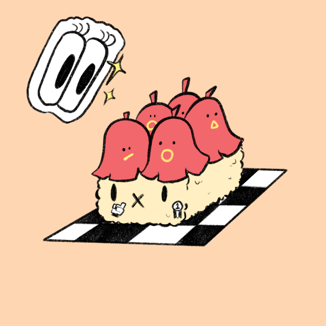 sketchy sushi #7 static token preview