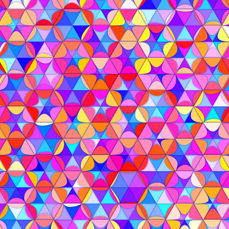 Kaleidoscope Flowers #2 static token preview