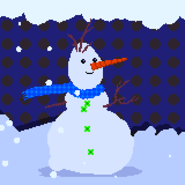 Freaky Snowman #6 static token preview