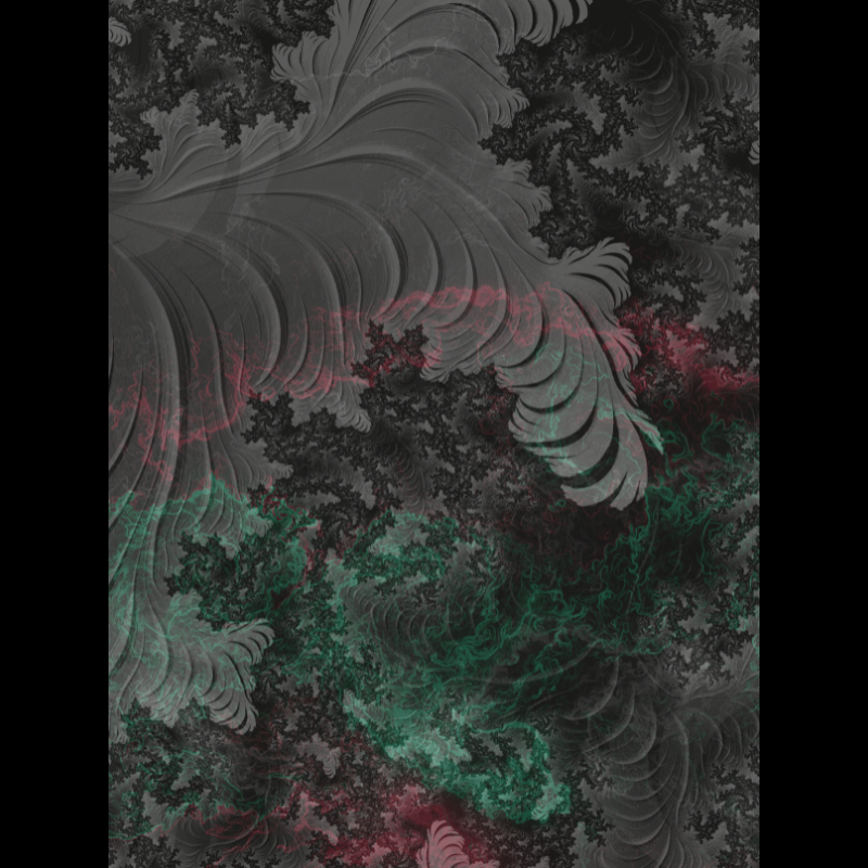 monochrome nebular fractal #10 static token preview