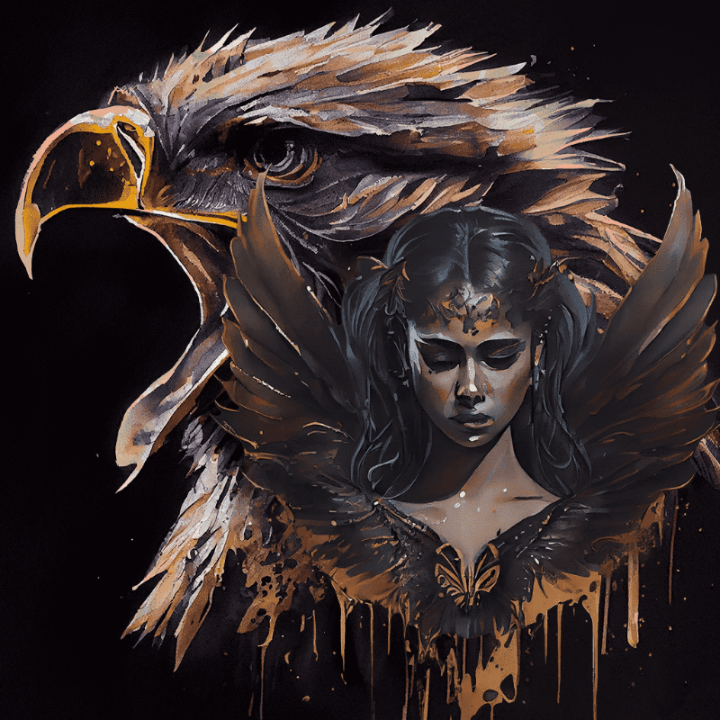 Hera and Eagle #2 static token preview