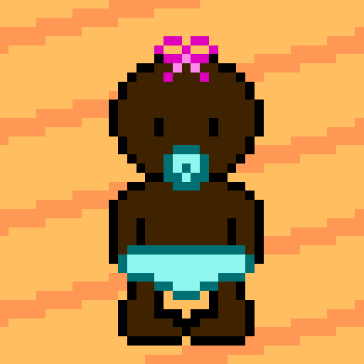 Pixel Babies #14 static token preview