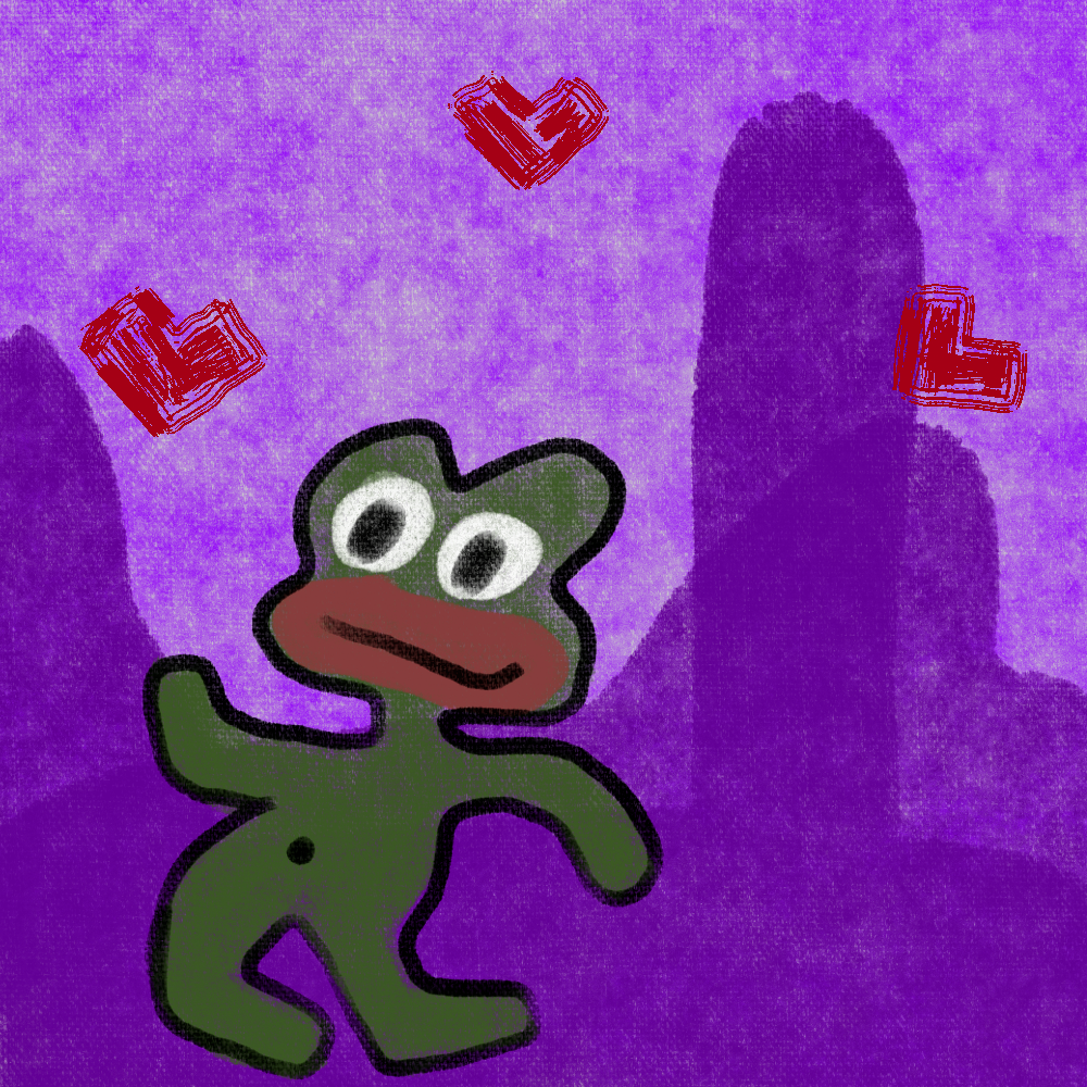 PEPEGA GHOSTS #1 static token preview