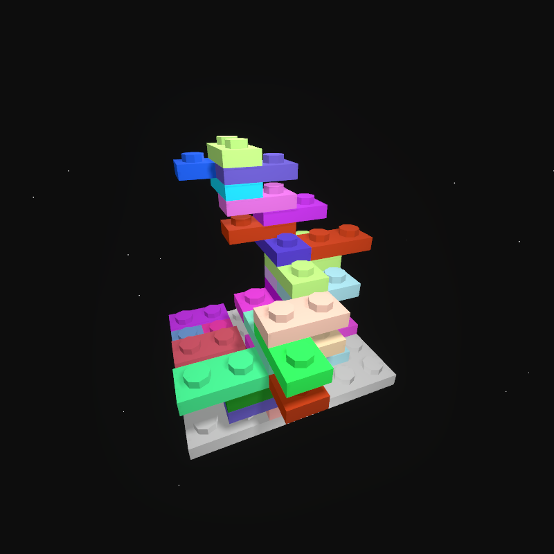 1x2 Tower Study #17 static token preview