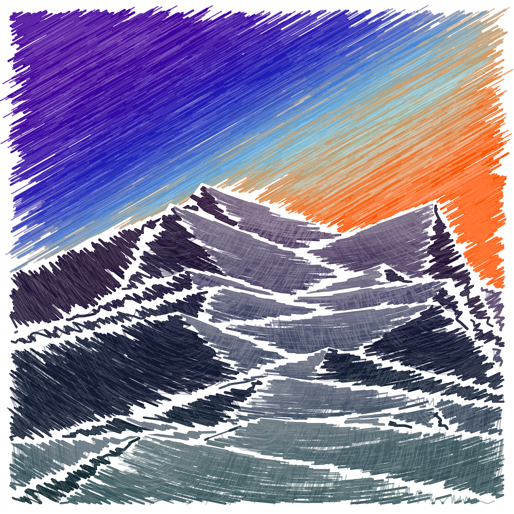 Mount Doodle #6 static token preview