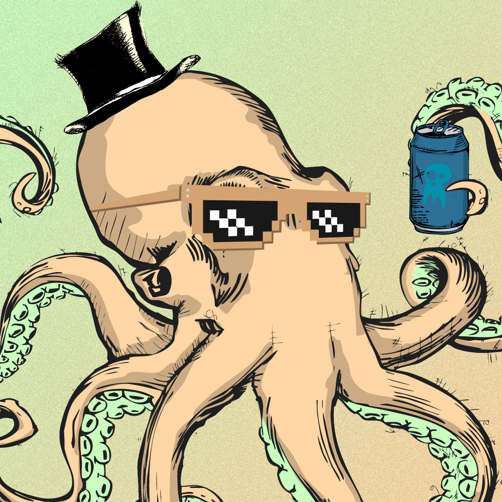 Bad Octupus #6 static token preview