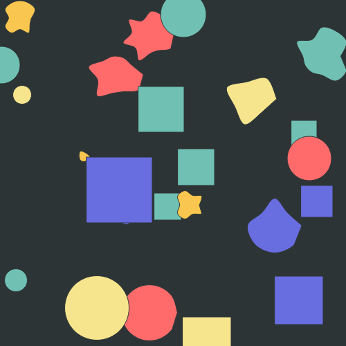 Organic Abstraction #1 static token preview