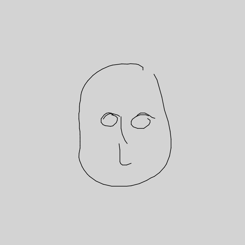 NeuralFaces #7 static token preview
