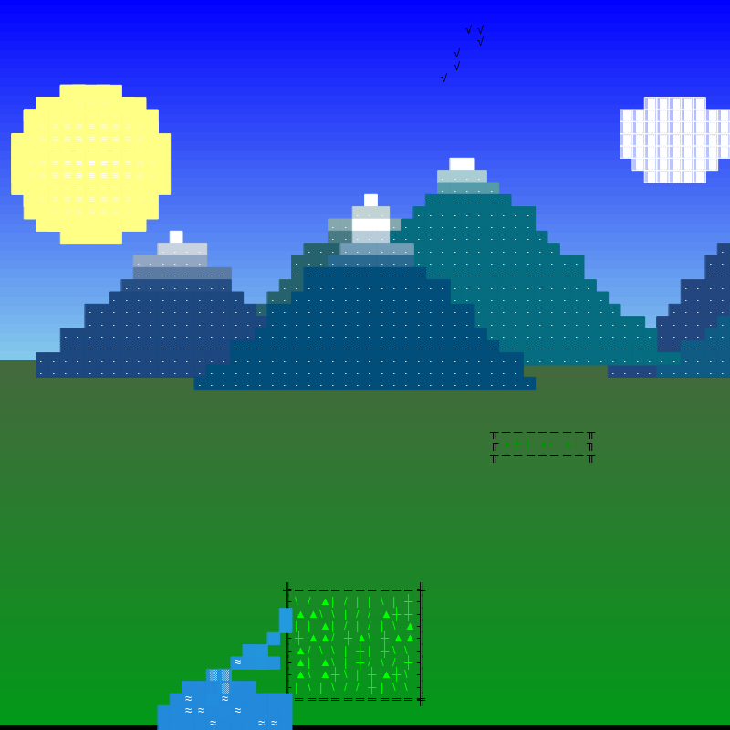 Ascii Timescapes #9 static token preview