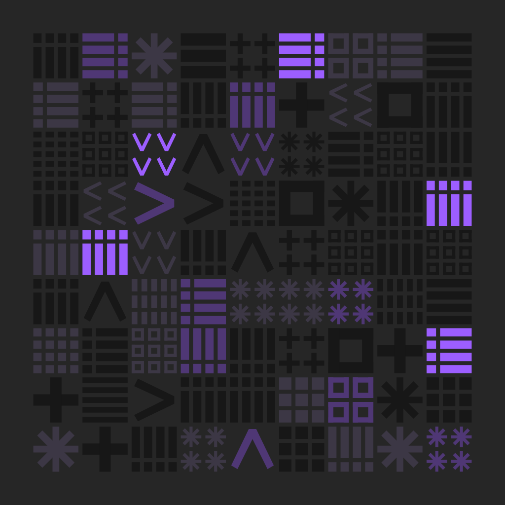 Sashiko ^ . ! - * ▪️ #18 static token preview