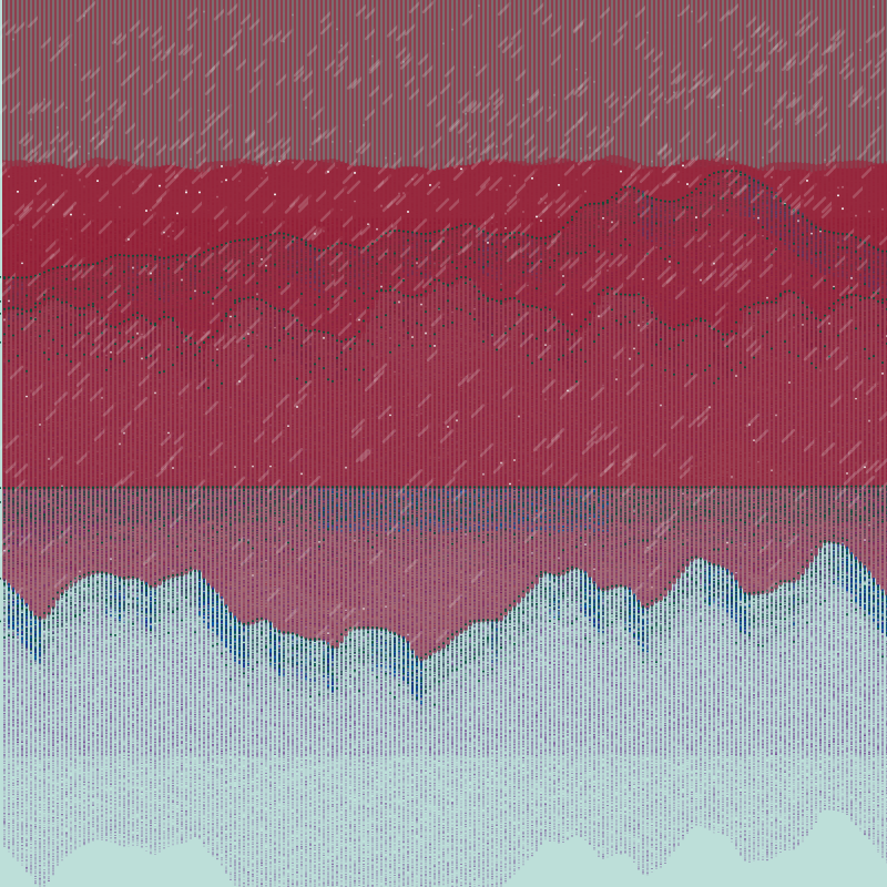 Glitched Mountains GT #127 static token preview