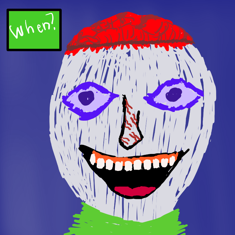 sCARY SNOWMAN #6 static token preview