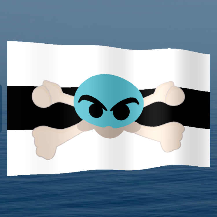 Jolly Roger Flag #12 static token preview