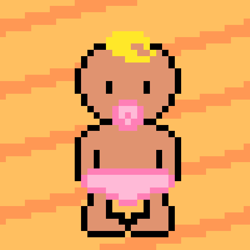 Pixel Babies #3 static token preview