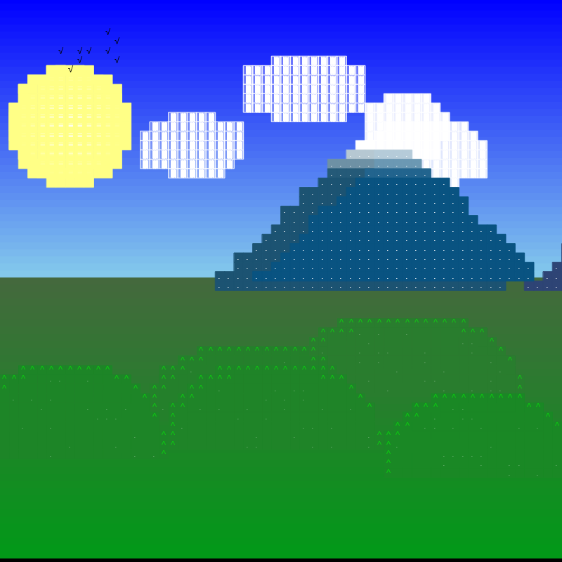 Ascii Timescapes #8 static token preview
