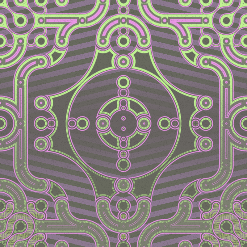 Tribal Lines #8 static token preview