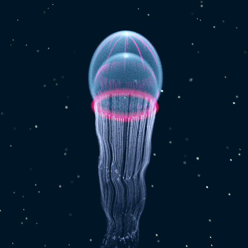 Creatures of the Deep #1 - The Jellyfish #16 static token preview