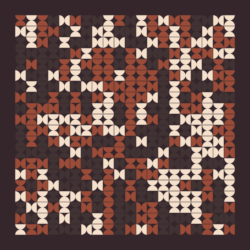 Mid-Century pattern #62 static token preview