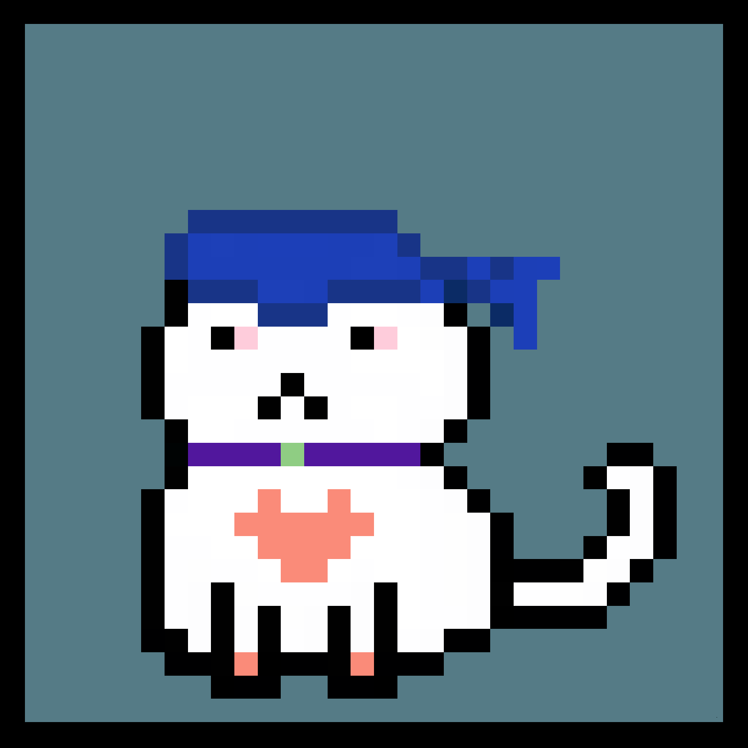 Lazy Kitties #984 static token preview
