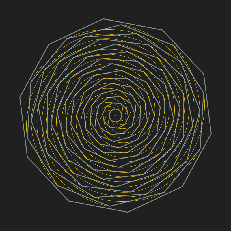Primodial Spiral #13 static token preview