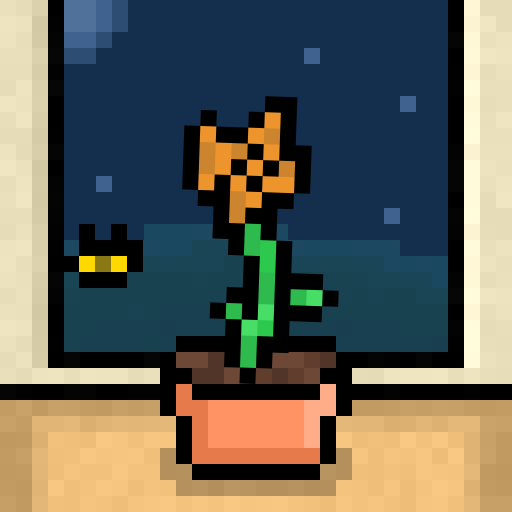 Pixel Flowers #11 static token preview