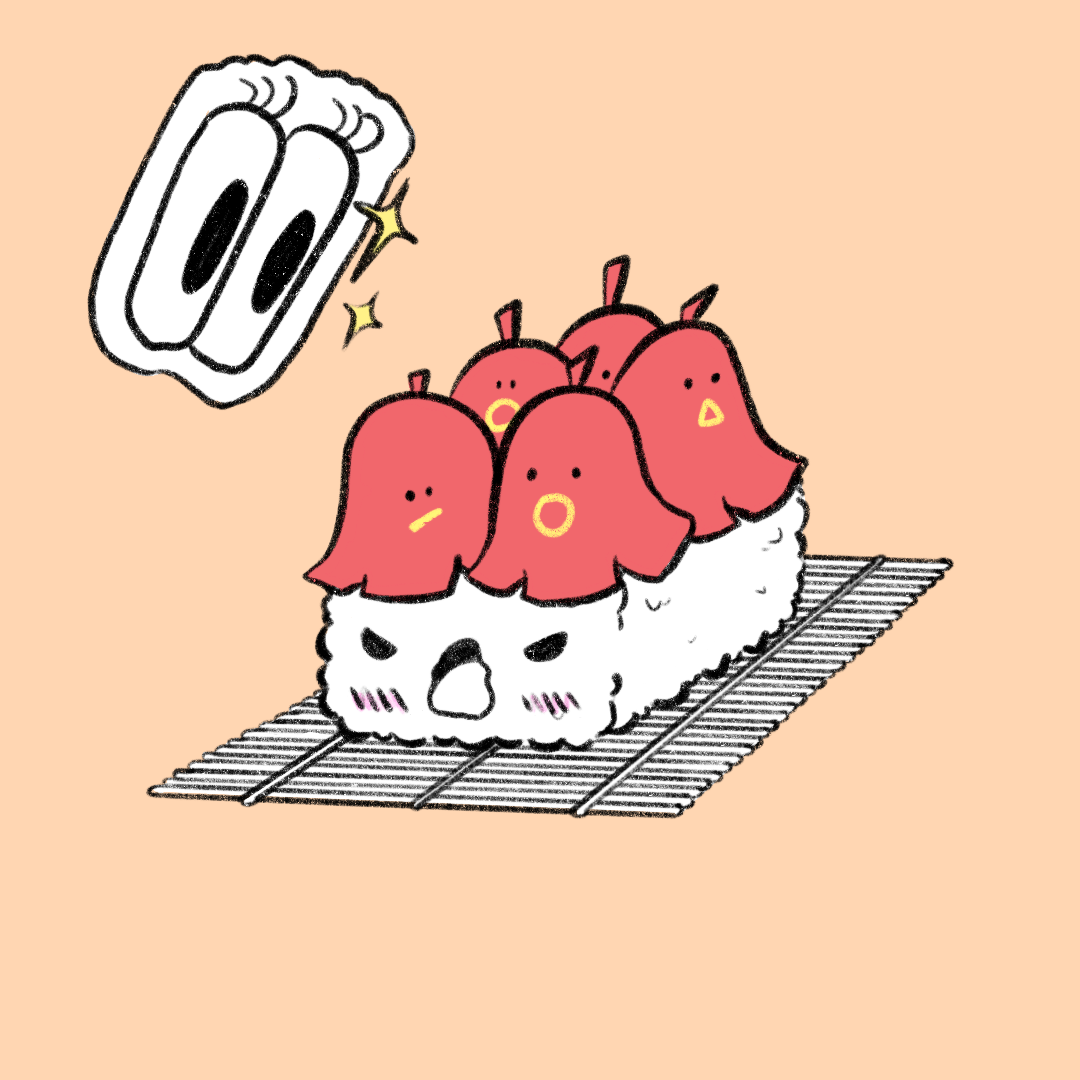 sketchy sushi #17 static token preview