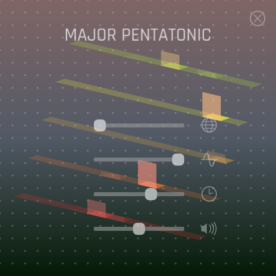 Pentatonic Sounds #5 static token preview