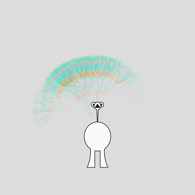 Peacocks #1 static token preview