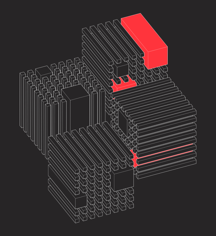 Cubick (Neon Red) #12 static token preview