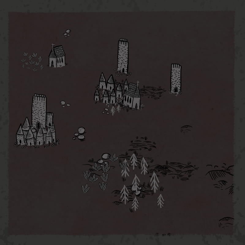 Medieval Village #1 static token preview