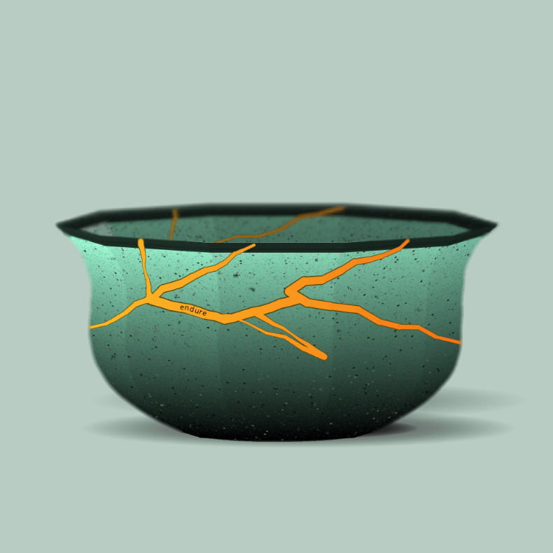 Kintsugi Pottery #11 static token preview