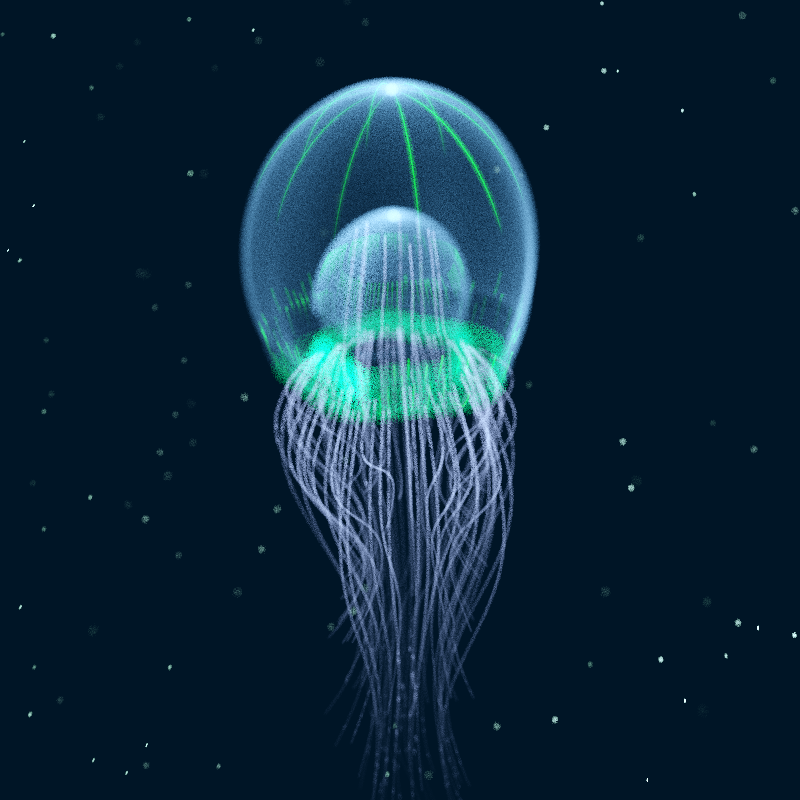 Creatures of the Deep #1 - The Jellyfish #7 static token preview