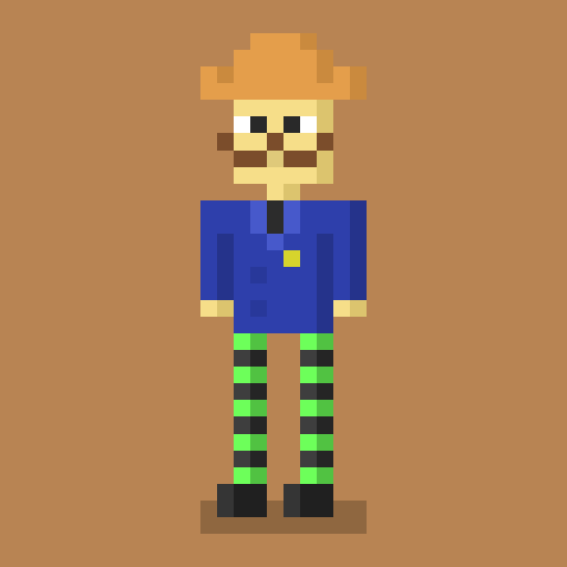 Pixel Dudes #11 static token preview
