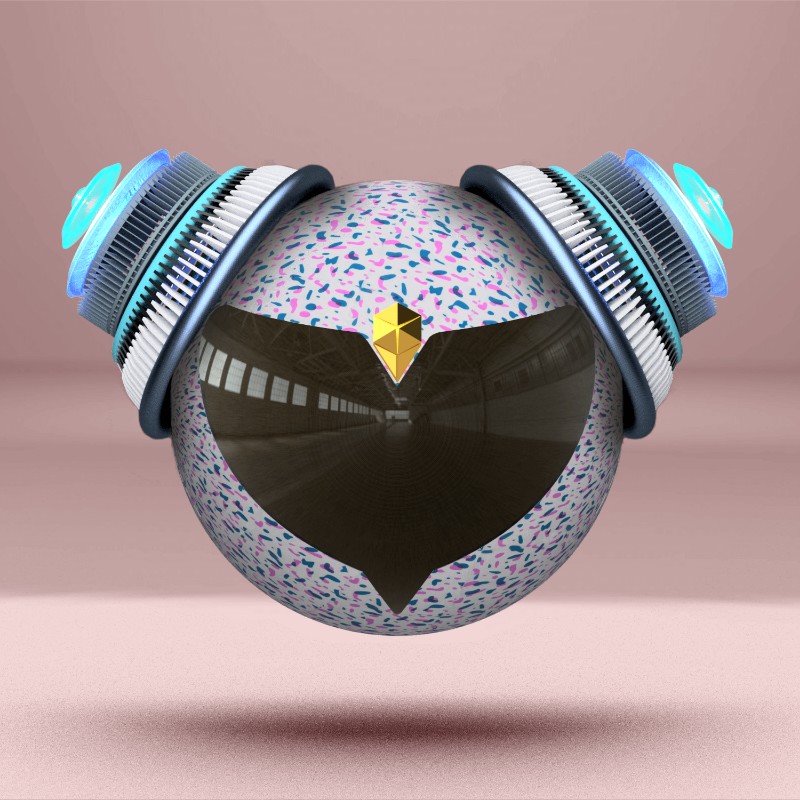 oMotion spaceship #86 static token preview