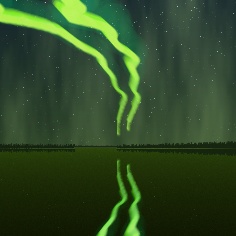 Aurora Borealis #7 static token preview