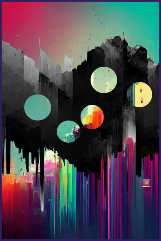 Glitched #1 static token preview