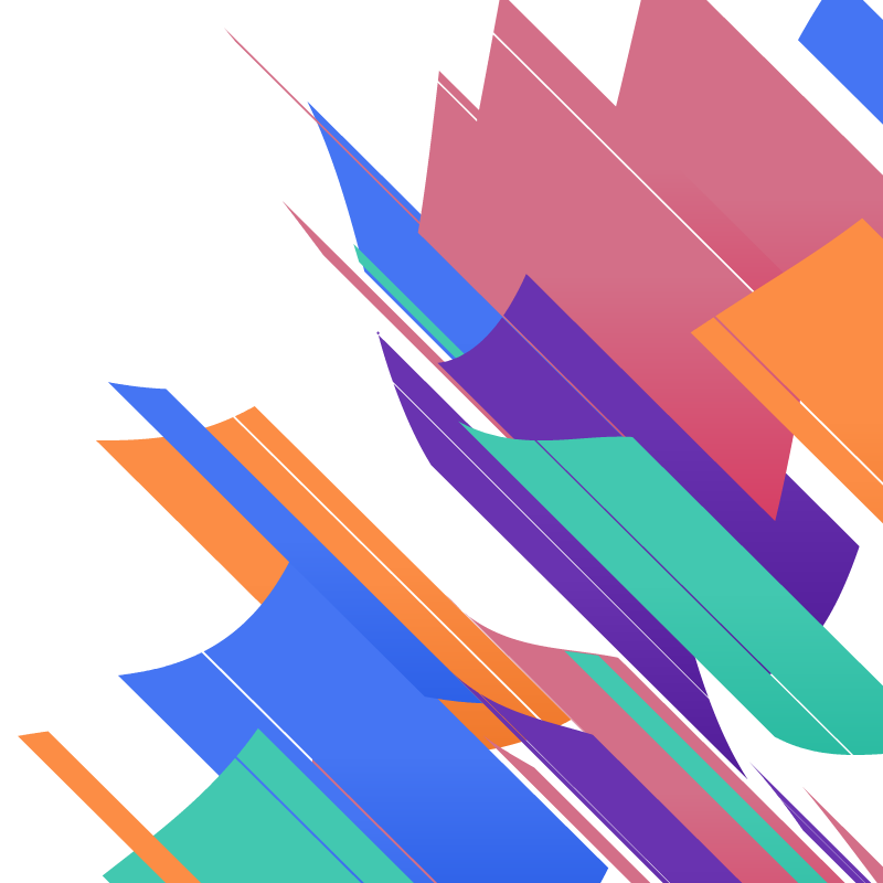Composition #1 Ribbons #17 static token preview