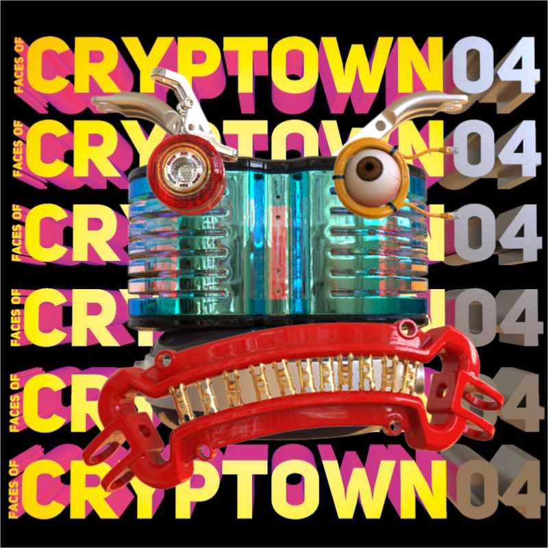 FacesOfCryptown vol.04 #13 static token preview