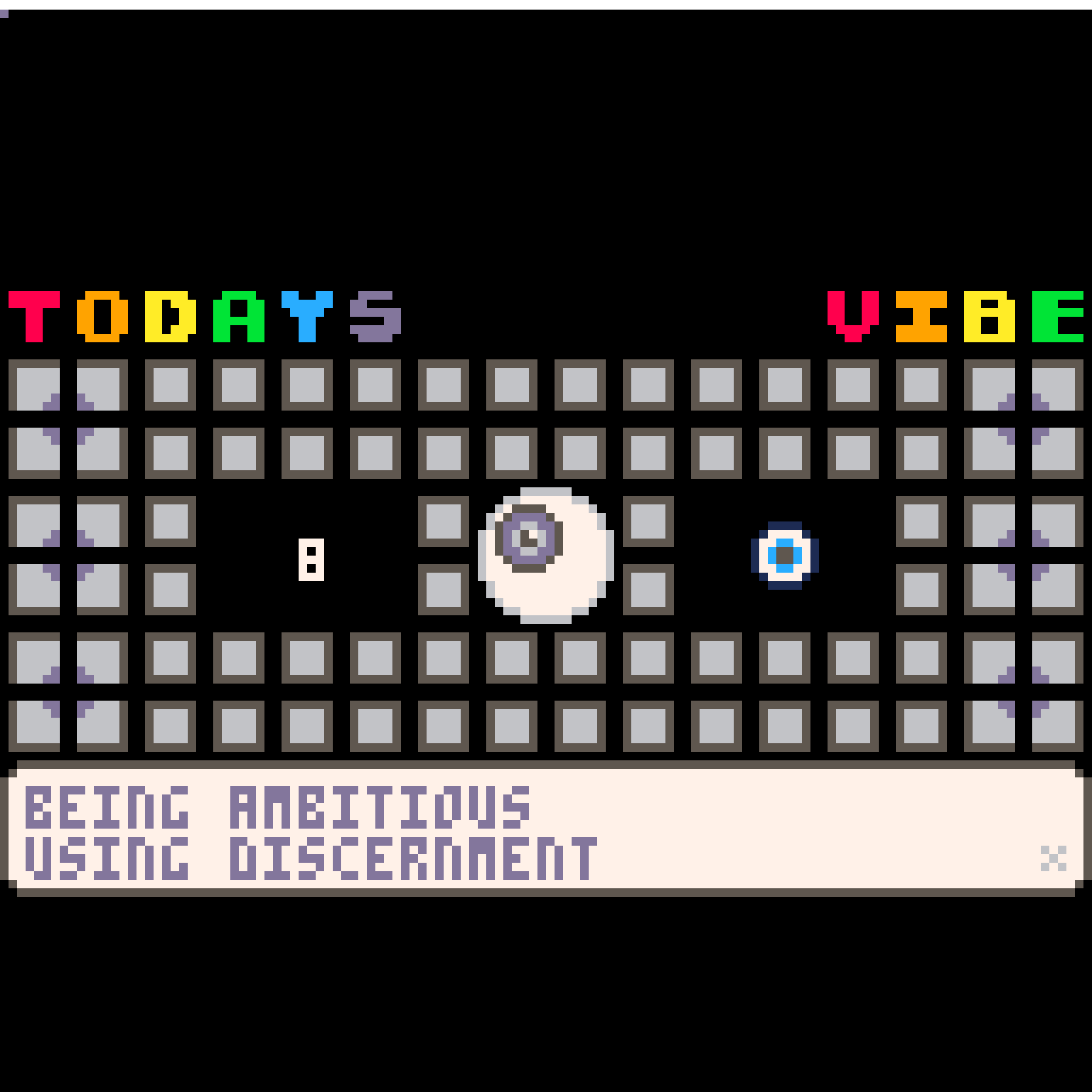 today's vibe ✨ #7 static token preview
