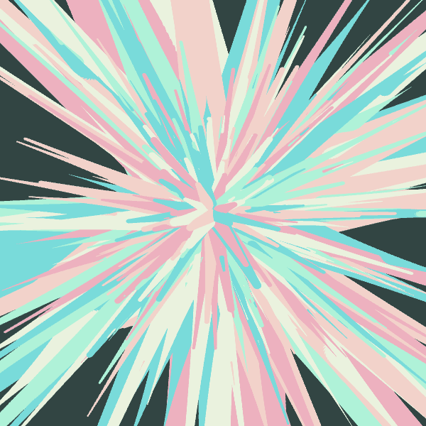drip flower painting #5 static token preview