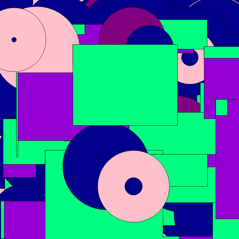 Randomness of Shapes #3 static token preview